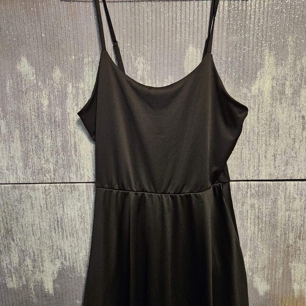 White Birch Black Mini Dress